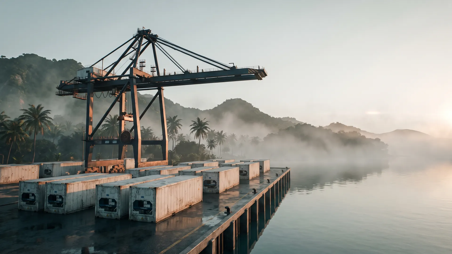 Puerto Chiapas - nodo logístico Kold Gold